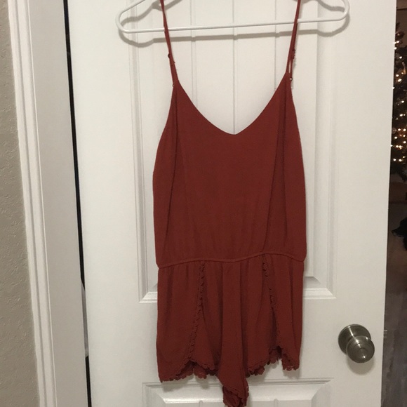 Rust Color Romper - Picture 3 of 5